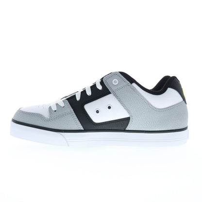 DC Pure 300660-WLM Mens White Leather Skate Inspired Sneakers Shoes