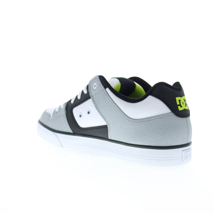 DC Pure 300660-WLM Mens White Leather Skate Inspired Sneakers Shoes