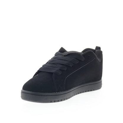 DC Court Graffik SE 300927-KDW Mens Black Skate Inspired Sneakers Shoes