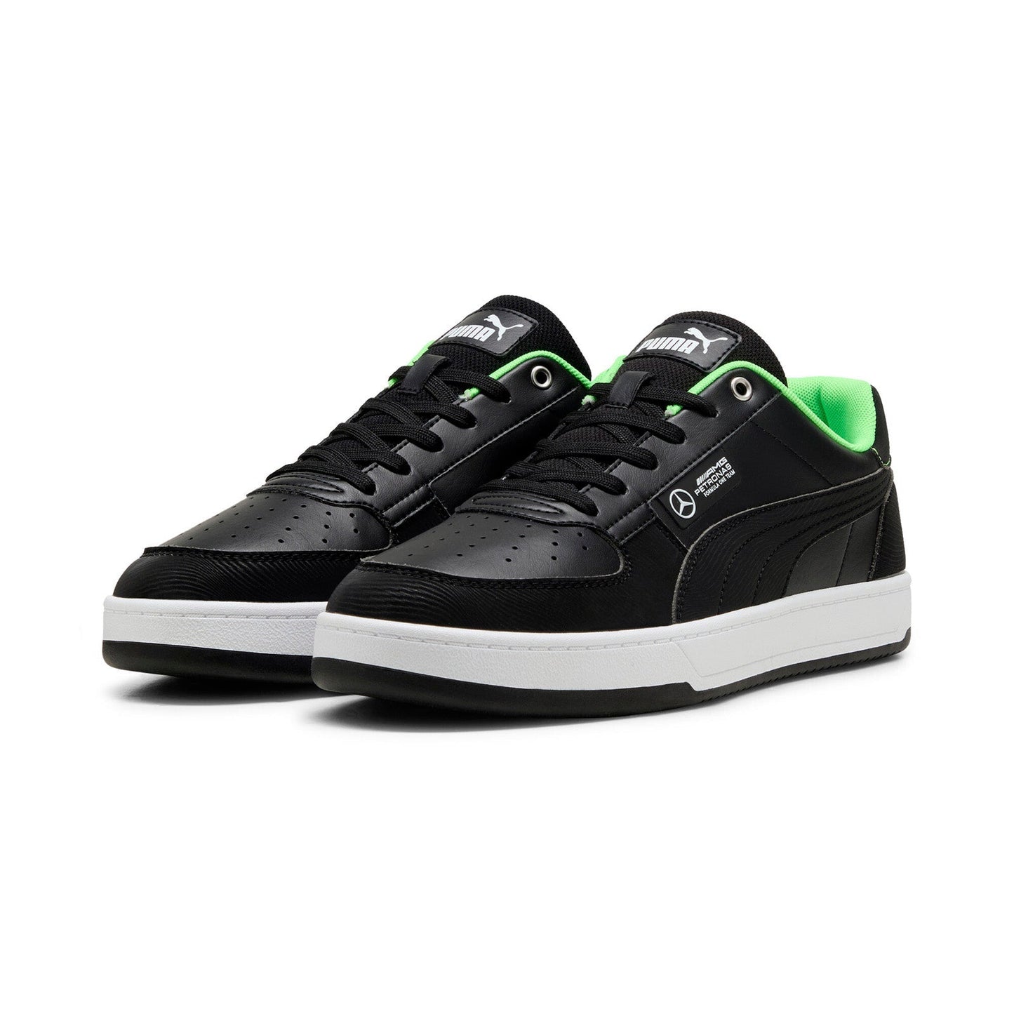 Puma Mercedes AMG Petronas F1 Caven 2.0 Mens Black Sneakers Shoes