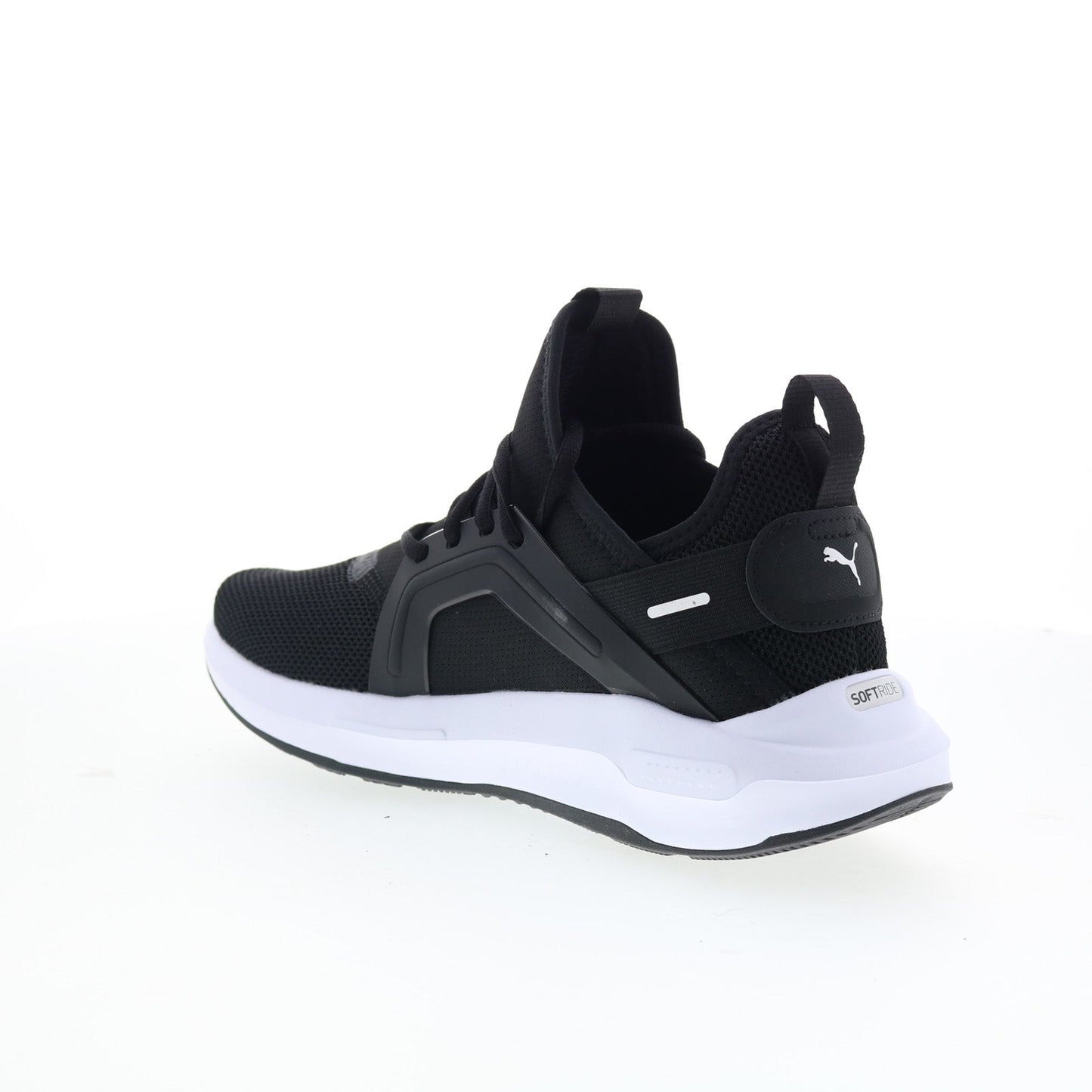 Puma Softride Enzo 5 31109802 Mens Black Canvas Athletic Running Shoes