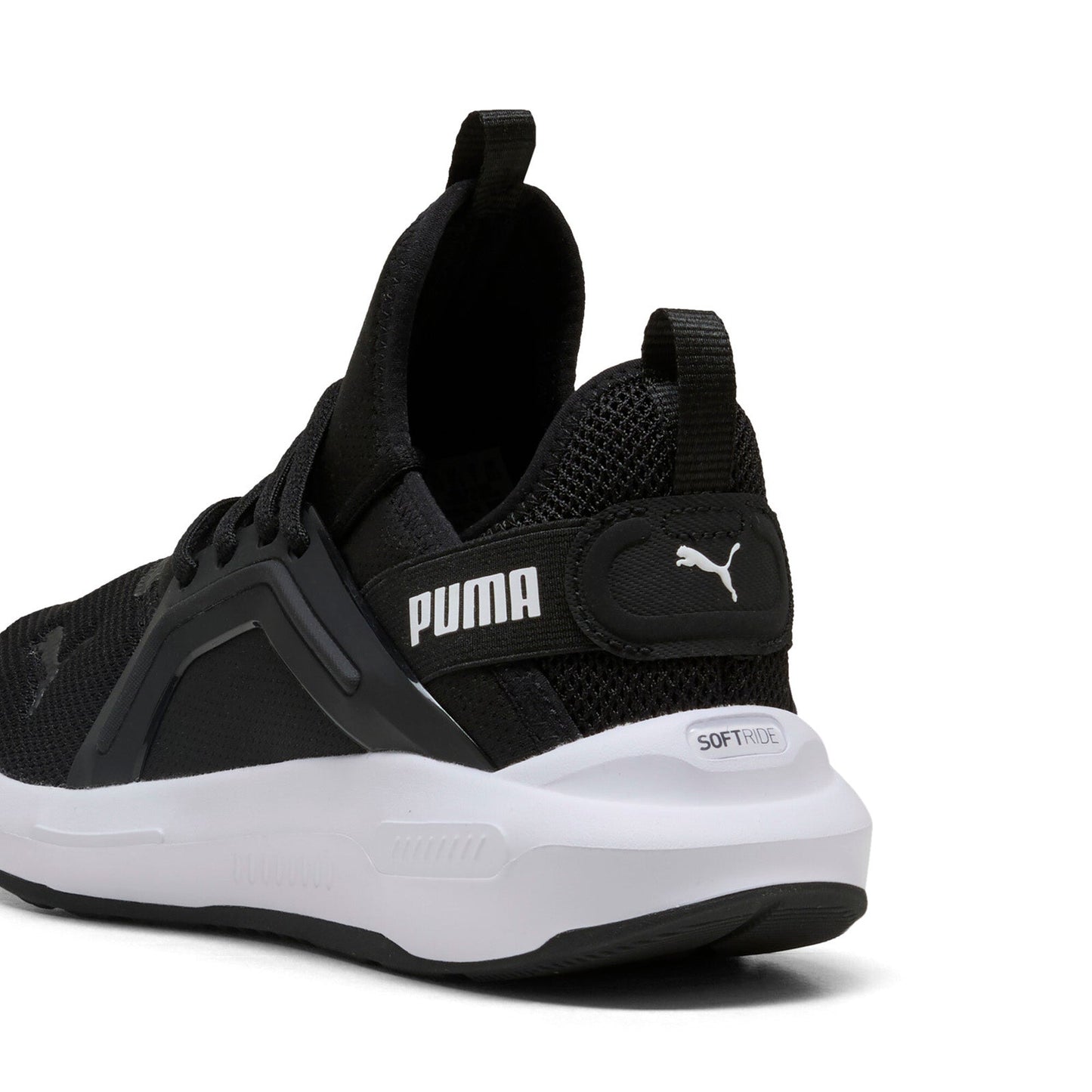 Puma Softride Enzo 5 Wide 31194702 Mens Black Wide Athletic Running Shoes