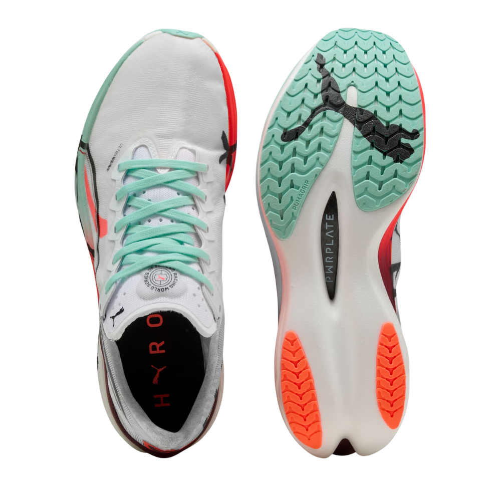 Hyrox Deviate Nitro Elite 3 Women's :White | Glowing Red