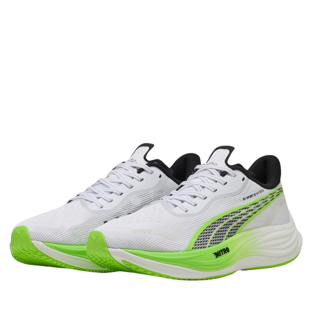 Hyrox Velocity Nitro 3 Men's :White | Green Glare