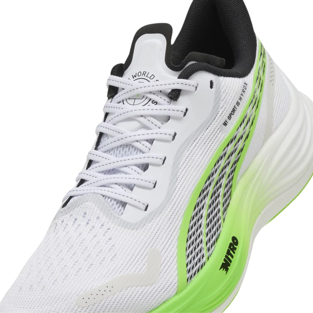 Hyrox Velocity Nitro 3 Men's :White | Green Glare
