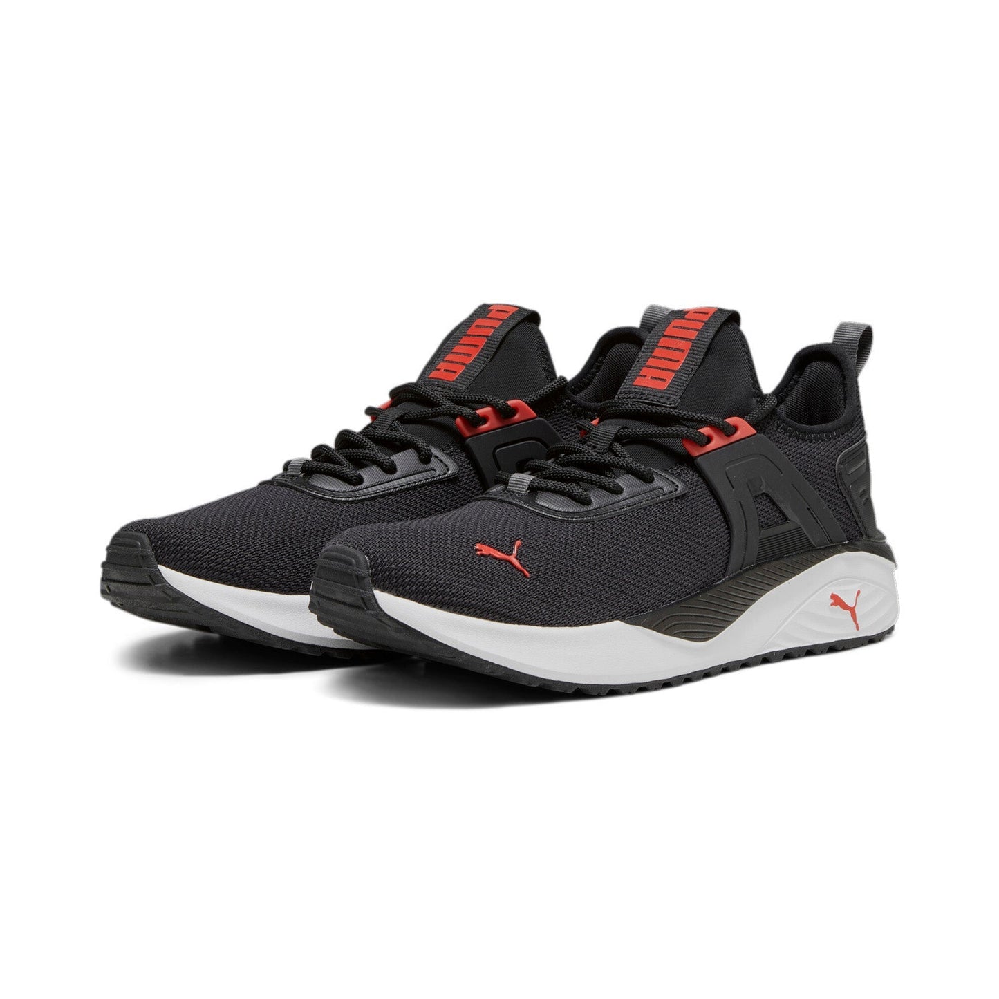 Puma Pacer 23 39231902 Mens Black Mesh Lifestyle Sneakers Shoes