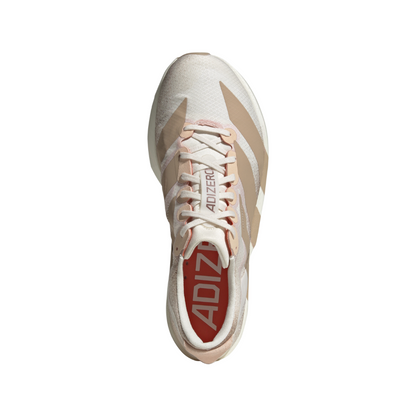 Adizero Adios 9 Women's :Core White | Warsan