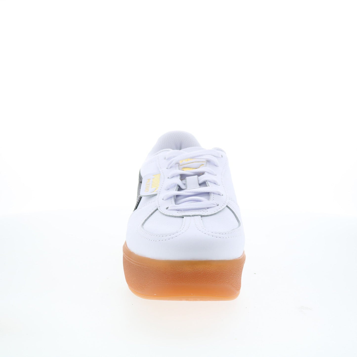 Puma Palermo Elevata Leather 40046102 Womens White Lifestyle Sneakers Shoes