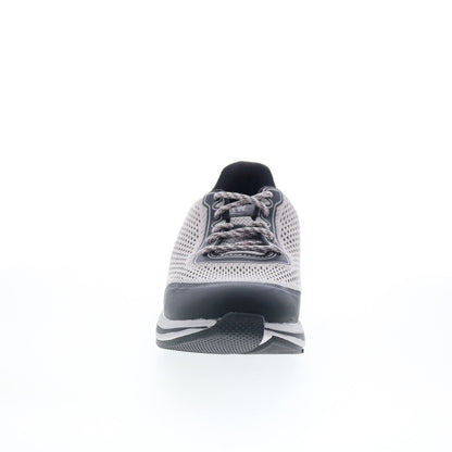 Drew Champ 40109-9T Mens Gray Wide Canvas Lace Up Lifetsyle Sneakers Shoes