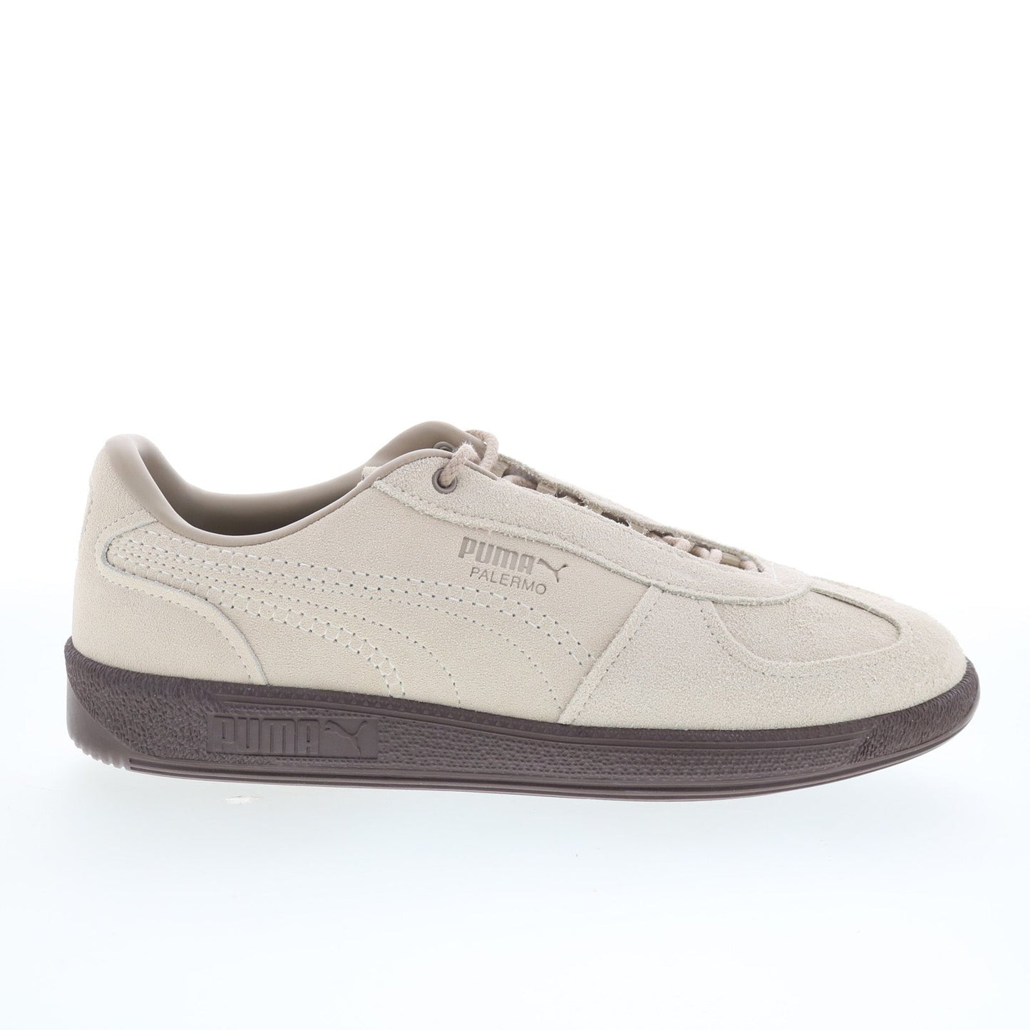Puma Palermo Graftman 40326202 Mens Gray Suede Lifestyle Sneakers Shoes