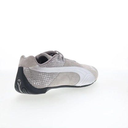 Puma Future Cat Emboss 40528302 Mens Gray Suede Lifestyle Sneakers Shoes
