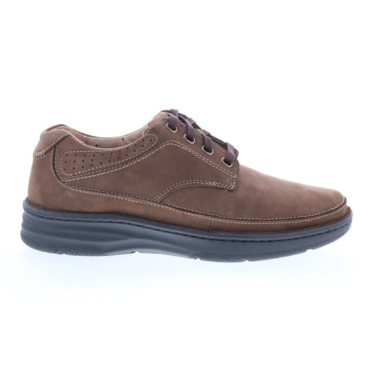 Drew Toledo Mens Brown Extra Wide 4E Oxfords & Lace Ups Casual Shoes