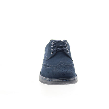 Drew Delaware 40939-4V Mens Blue Oxfords & Lace Ups Wingtip & Brogue Shoes