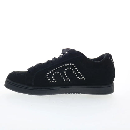 Etnies Kingpin 4101000091542 Mens Black Suede Skate Inspired Sneakers Shoes