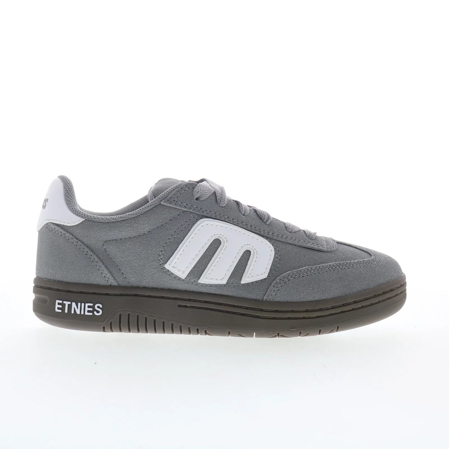Etnies Locut 4101000507380 Mens Gray Suede Skate Inspired Sneakers Shoes