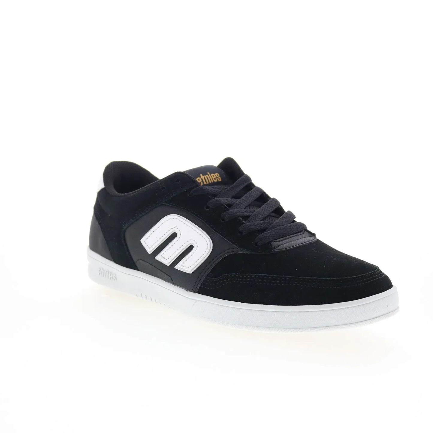Etnies Serin 4101000589976 Mens Black Suede Skate Inspired Sneakers Shoes