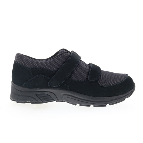 Drew Win 44001-19 Mens Black Narrow Suede Lifestyle Sneakers Shoes