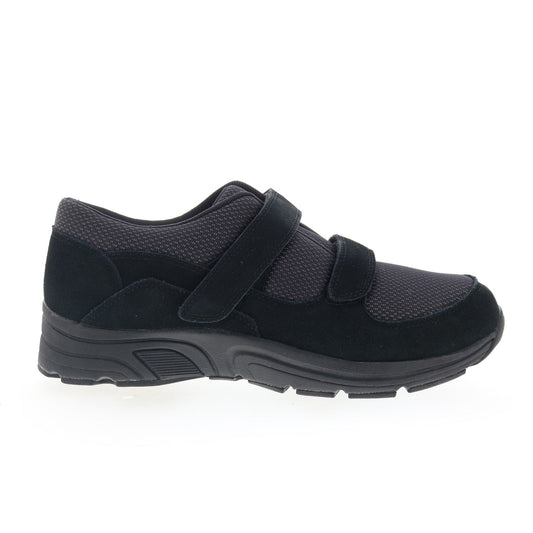 Drew Win 44001-19 Mens Black Narrow Suede Lifestyle Sneakers Shoes