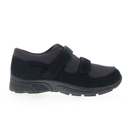 Drew Win 44001-19 Mens Black Suede Slip On Lifestyle Sneakers Shoes