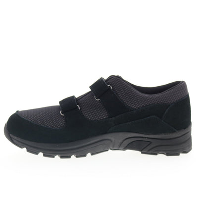 Drew Win 44001-19 Mens Black Narrow Suede Lifestyle Sneakers Shoes