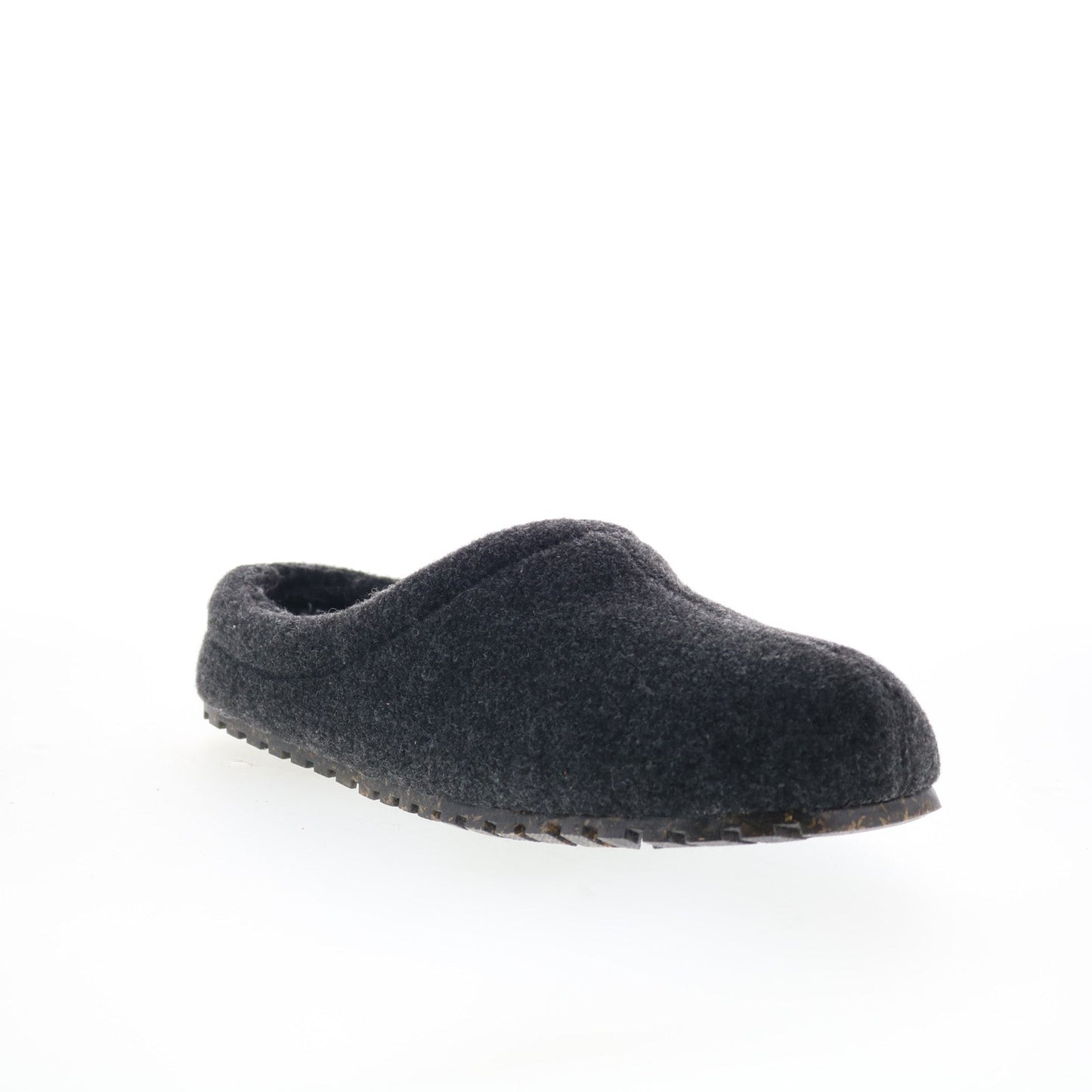Minnetonka Corbin Slipper 45355-CHR Mens Gray Canvas Clogs Slippers Shoes