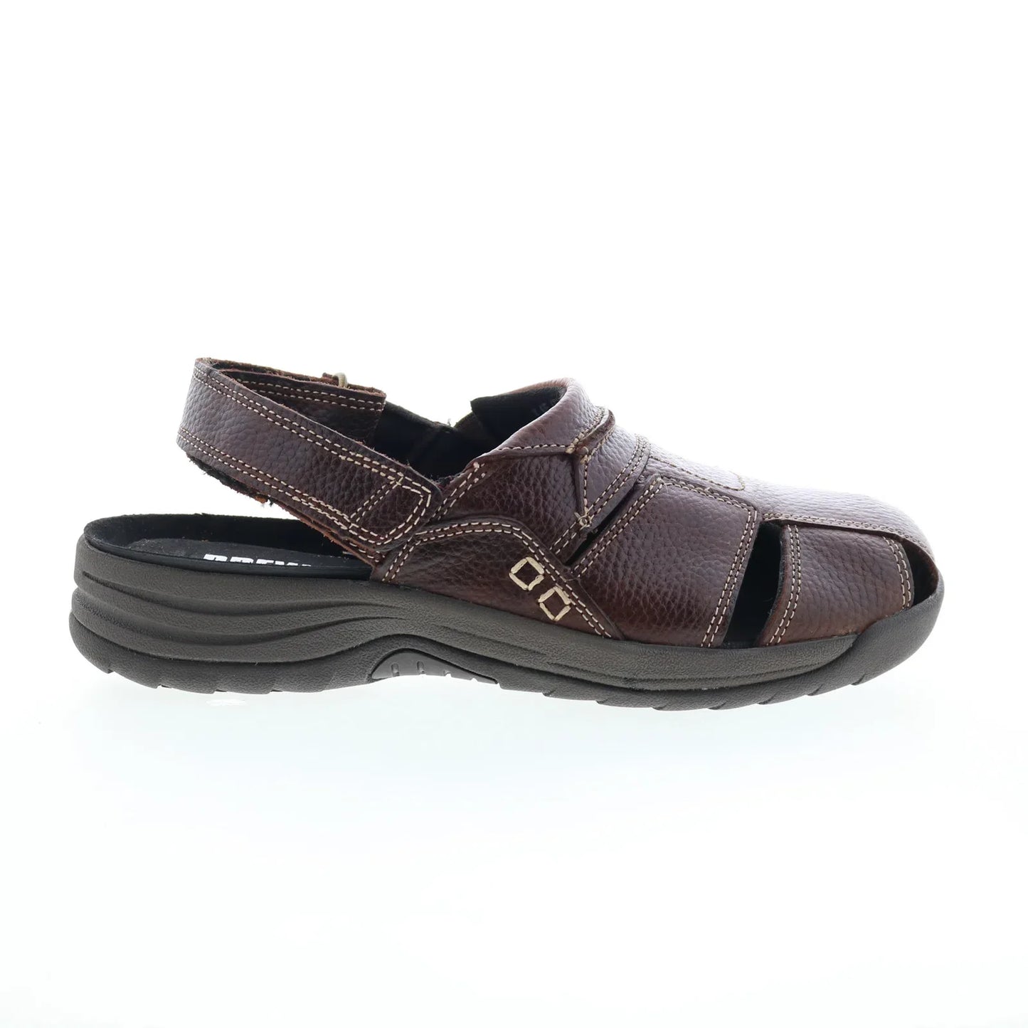 Drew Barcelona 47792-68 Mens Brown Leather Sport Sandals Shoes