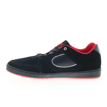 ES Accel Slim 5101000144542 Mens Black Suede Skate Inspired Sneakers Shoes