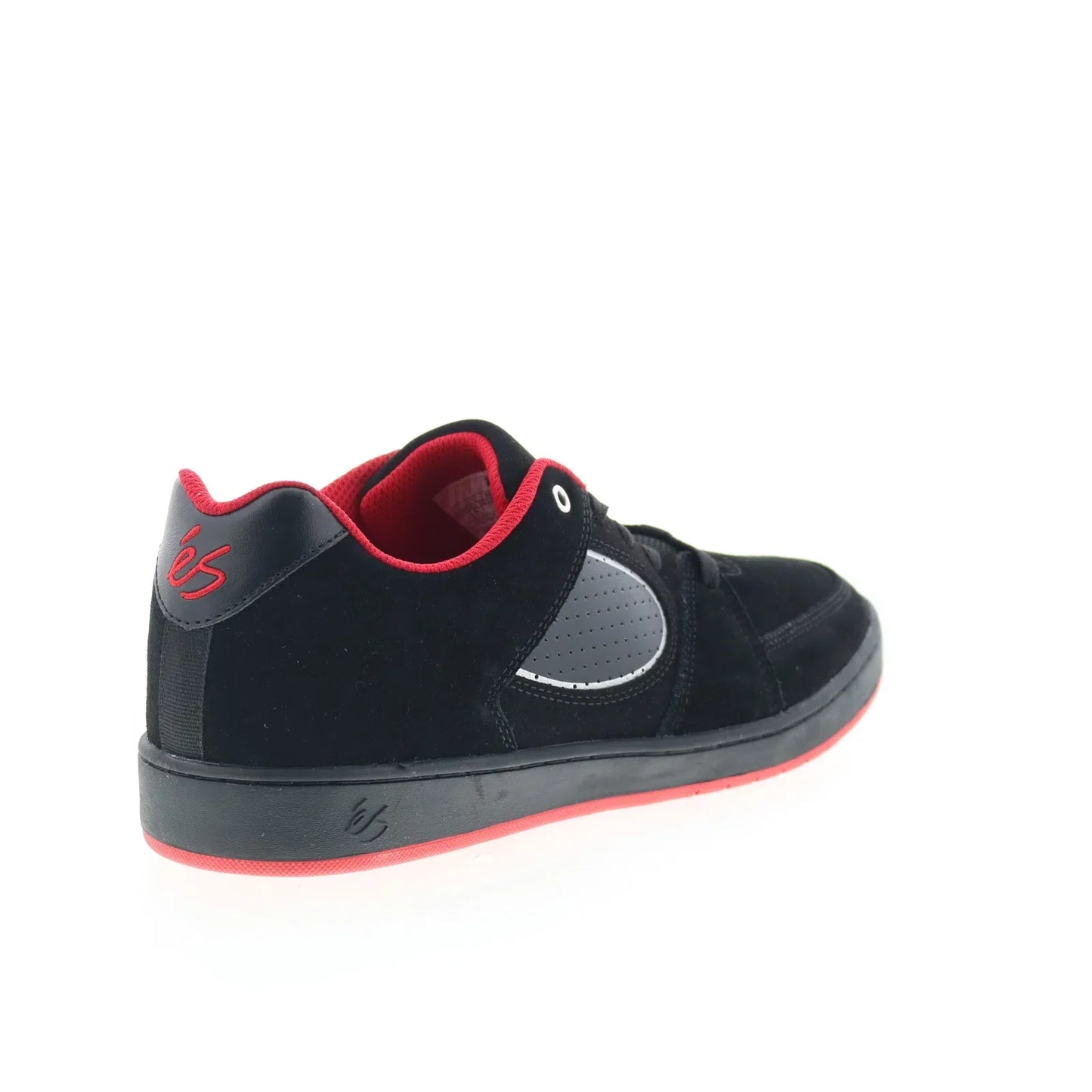 ES Accel Slim 5101000144542 Mens Black Suede Skate Inspired Sneakers Shoes