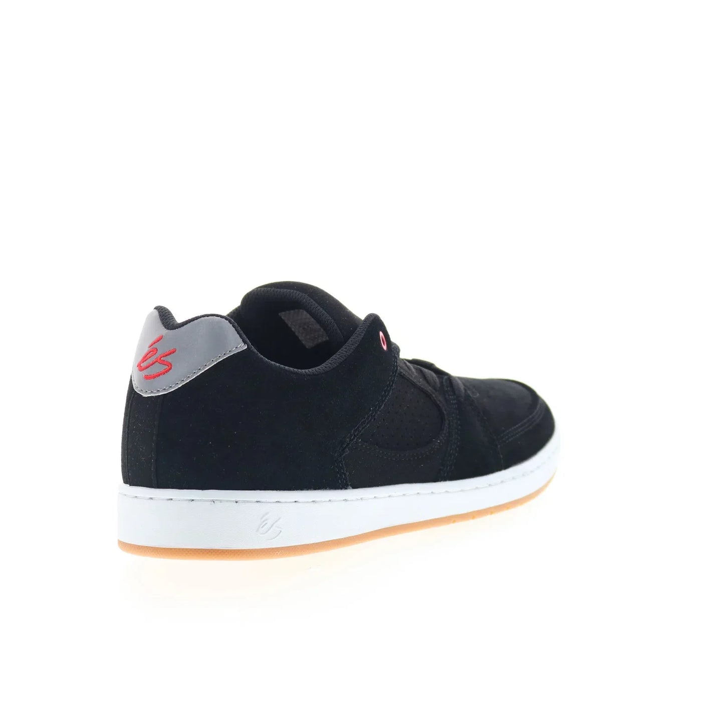 ES Accel Slim 5101000144582 Mens Black Suede Skate Inspired Sneakers Shoes