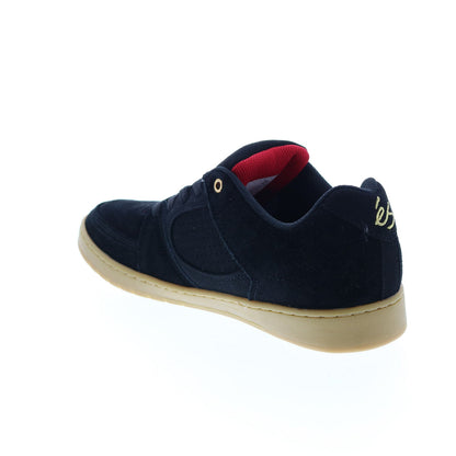 ES Accel Slim 5101000144964 Mens Black Suede Skate Inspired Sneakers Shoes