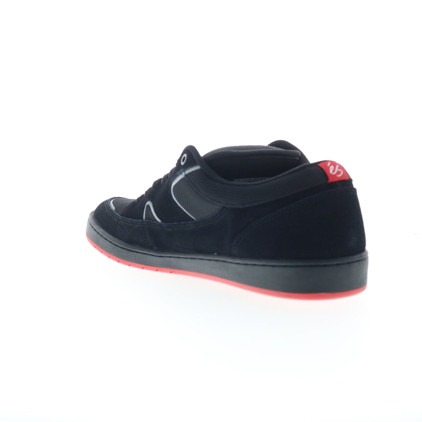 ES Sophisto 5101000211547 Mens Black Nubuck Skate Inspired Sneakers Shoes