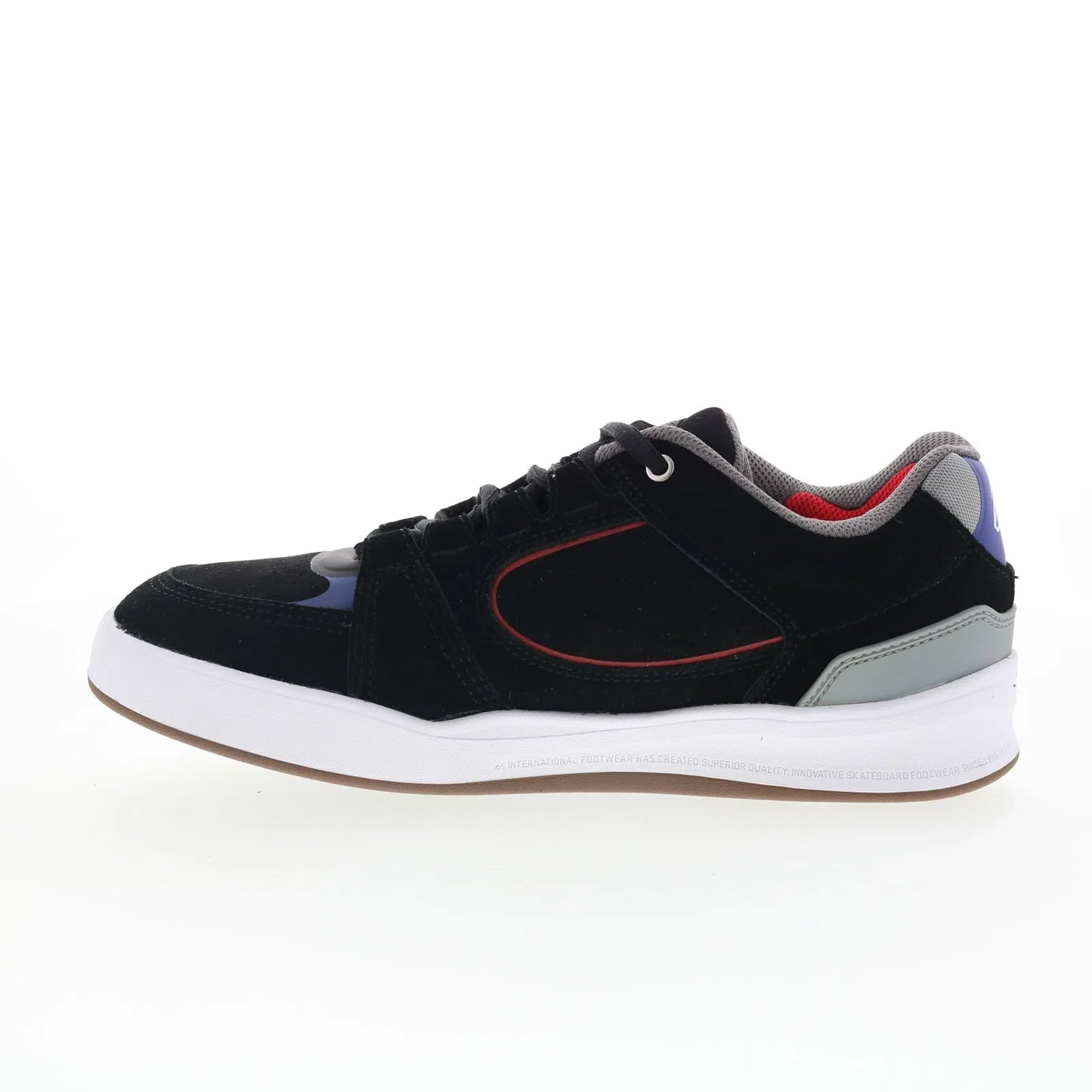 ES Accel Fit 5101000214001 Mens Black Suede Skate Inspired Sneakers Shoes