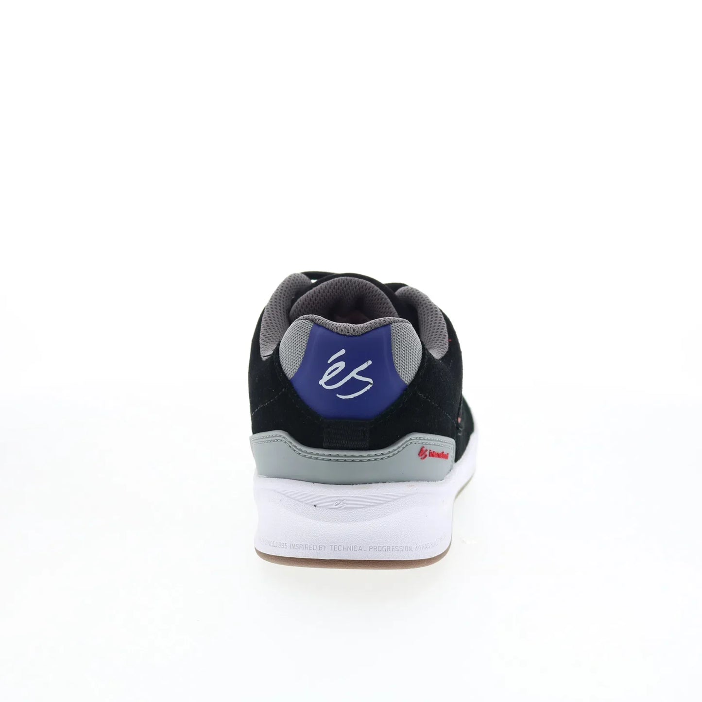 ES Accel Fit 5101000214001 Mens Black Suede Skate Inspired Sneakers Shoes