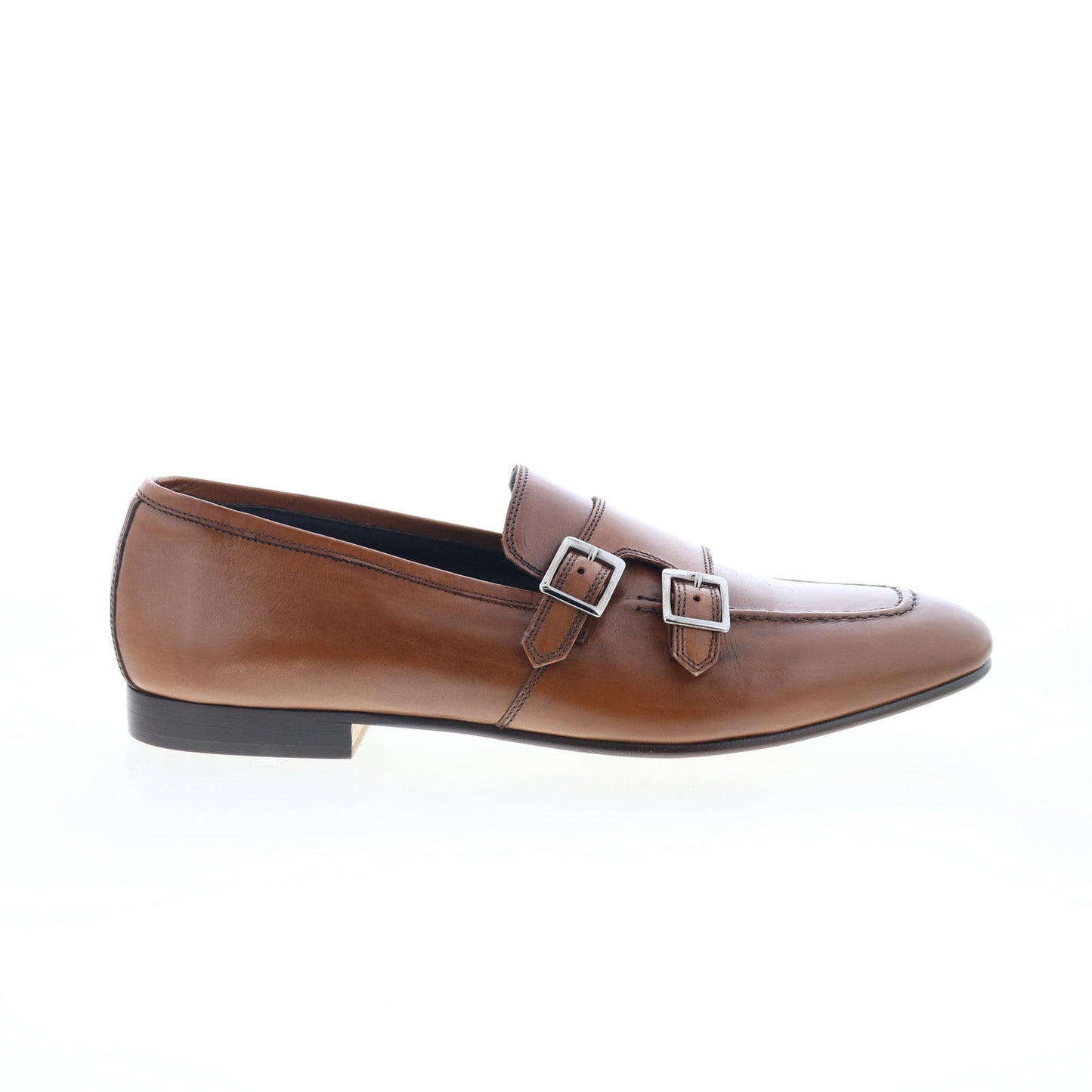 Zelli Italia Gatto Calfskin Mens Brown Loafers & Slip Ons Casual Shoes