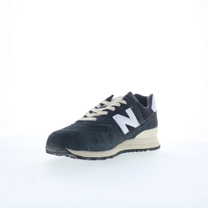 New Balance 574 U574RBH Mens Gray Suede Lace Up Lifestyle Sneakers Shoes