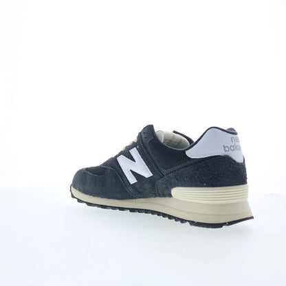 New Balance 574 U574RBH Mens Gray Suede Lace Up Lifestyle Sneakers Shoes