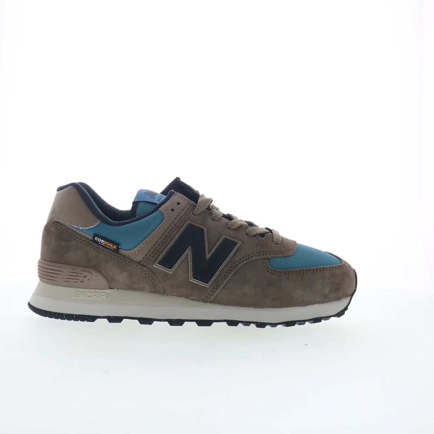 New Balance 574 U574SOB Mens Brown Suede Lace Up Lifestyle Sneakers Shoes