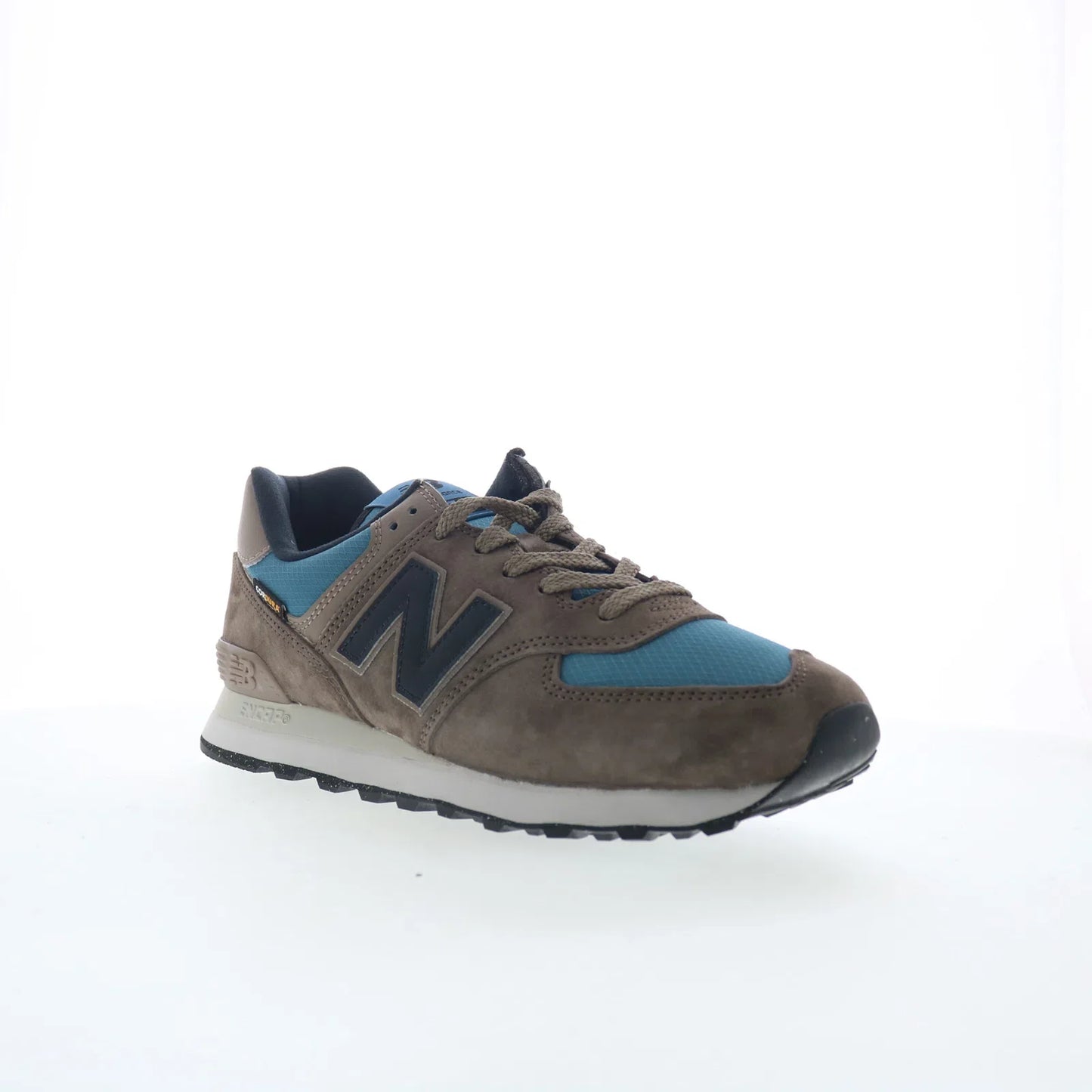 New Balance 574 U574SOB Mens Brown Suede Lace Up Lifestyle Sneakers Shoes