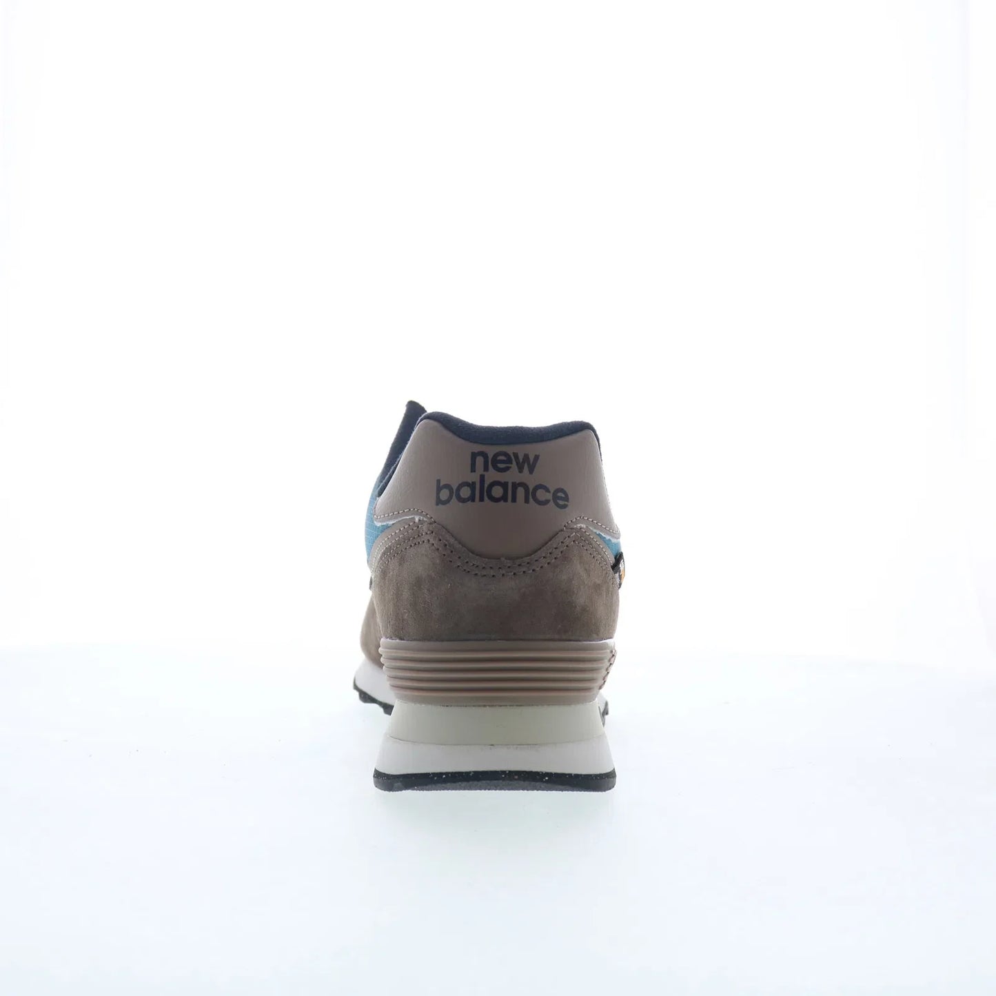 New Balance 574 U574SOB Mens Brown Suede Lace Up Lifestyle Sneakers Shoes