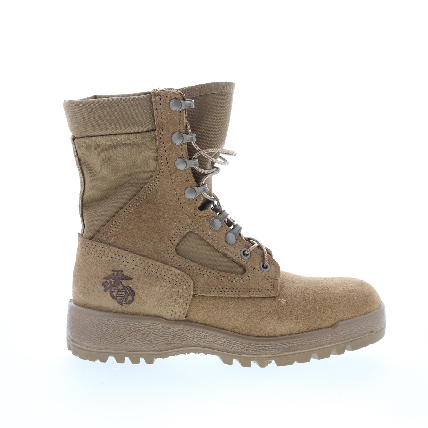 McRae Marine Hot Weather Made In USA Mens Brown Extra Wide Tactical Boots