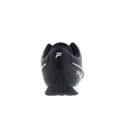 Fila Forlani Outline Flag Womens Black Motorsport Inspired Sneakers Shoes