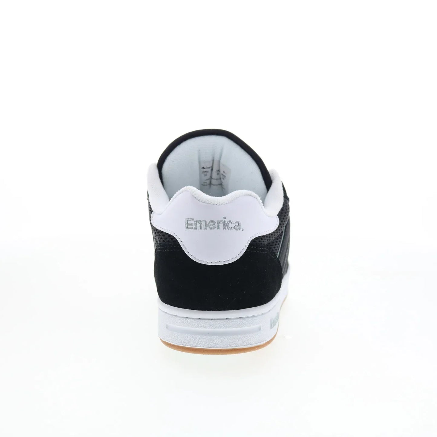 Emerica OG-1 6101000152898 Mens Black Suede Skate Inspired Sneakers Shoes