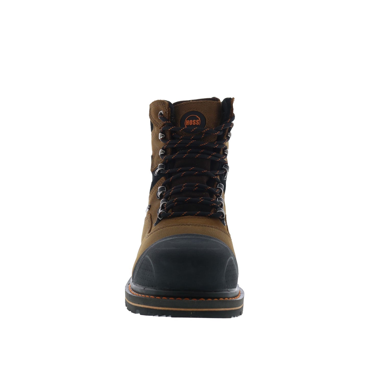 Hoss Range Soft Toe 61172 Mens Brown Wide Leather Work & Safety Boots