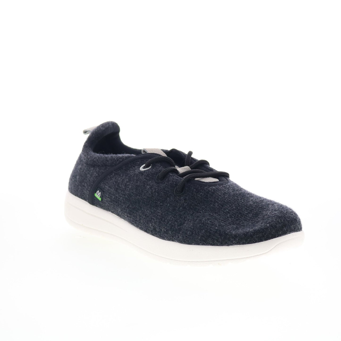 Minnetonka Eco Anew 62046-CHR Mens Black Canvas Lifestyle Sneakers Shoes