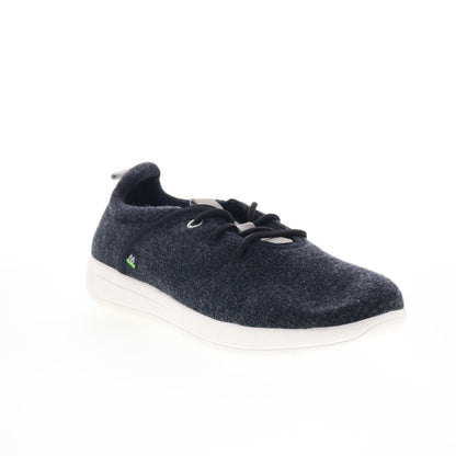 Minnetonka Eco Anew 62046-CHR Mens Black Canvas Lifestyle Sneakers Shoes