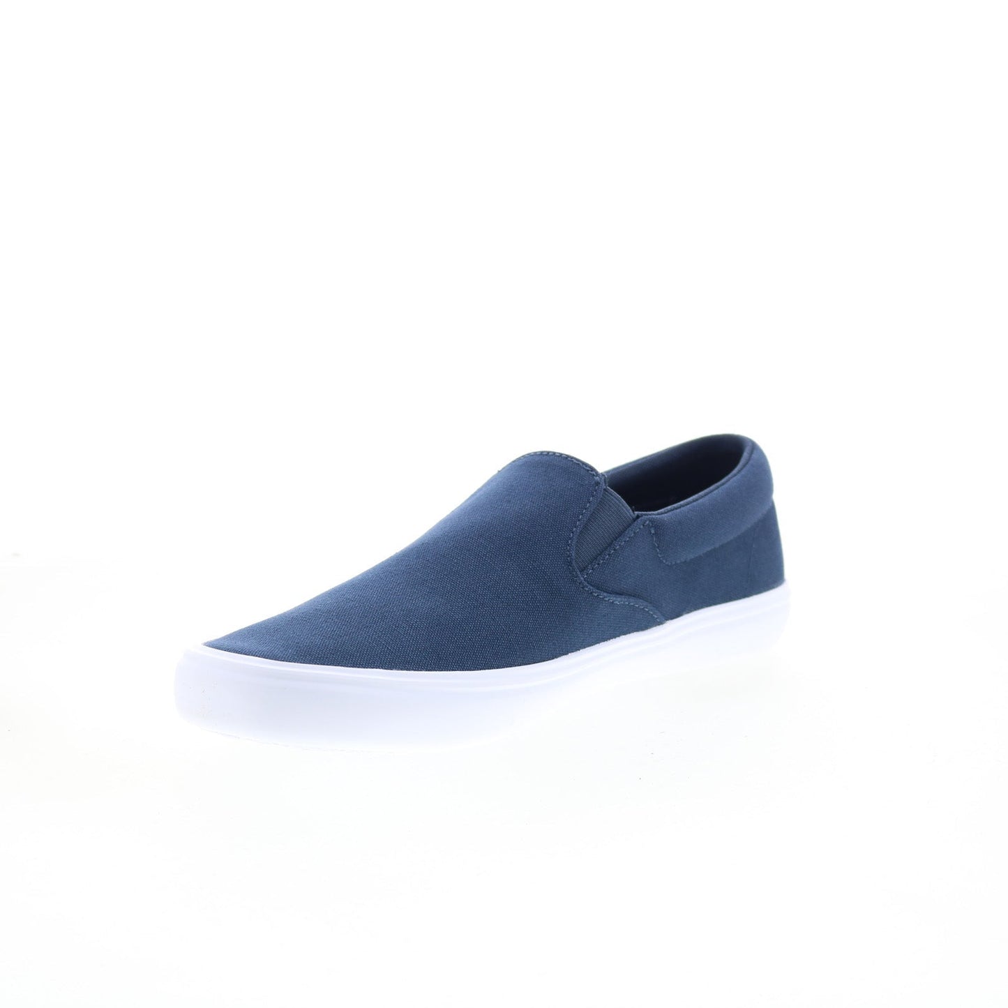 Lacoste Slip-On Base 224 1 CMA Mens Blue Canvas Lifestyle Sneakers Shoes