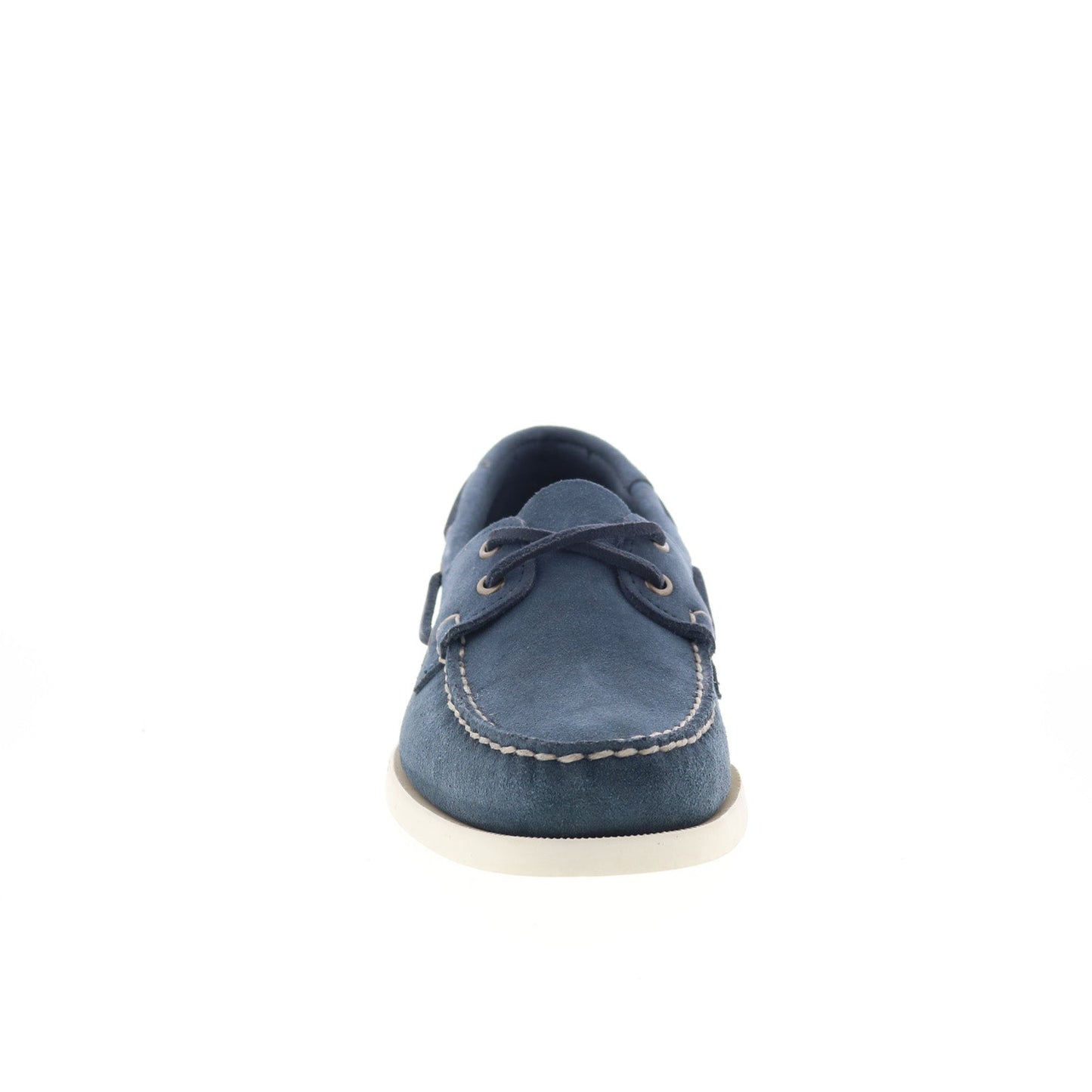 Sebago Portland Flesh Out Mens Blue Suede Loafers & Slip Ons Boat Shoes