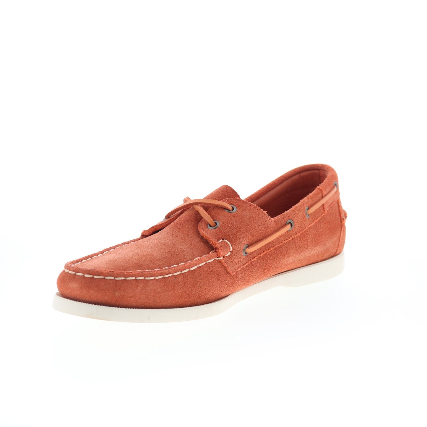 Sebago Portland Flesh Out Mens Brown Suede Loafers & Slip Ons Boat Shoes