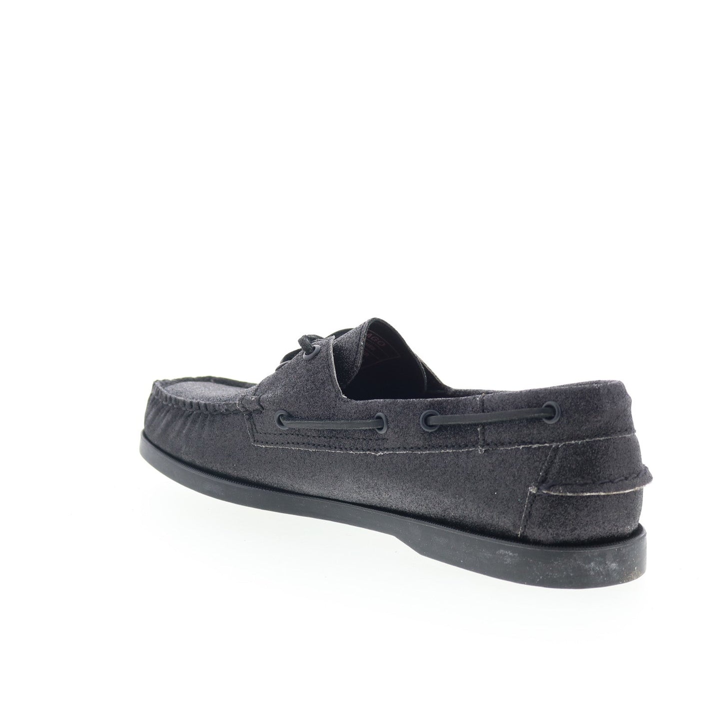 Sebago Portland Glitter Mens Black Synthetic Loafers & Slip Ons Boat Shoes