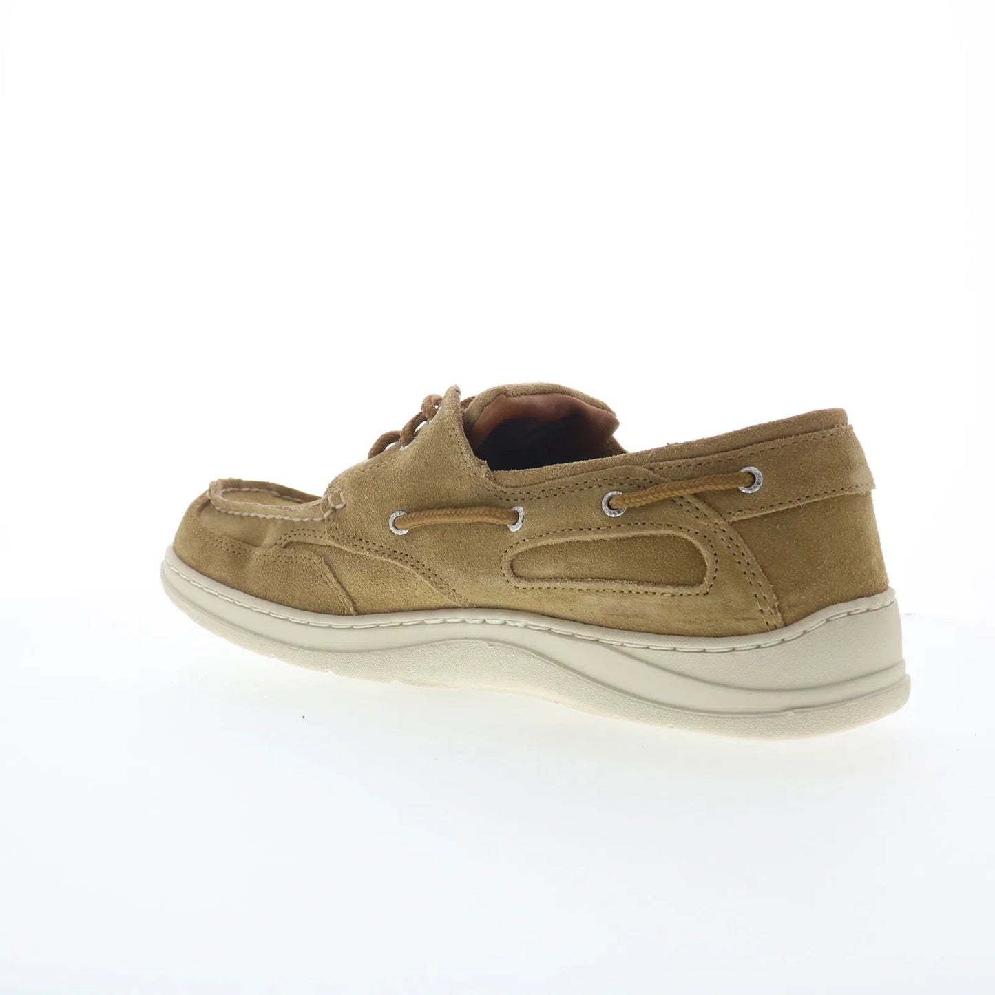 Sebago Scotty 71131QW-907 Mens Brown Suede Loafers & Slip Ons Boat Shoes